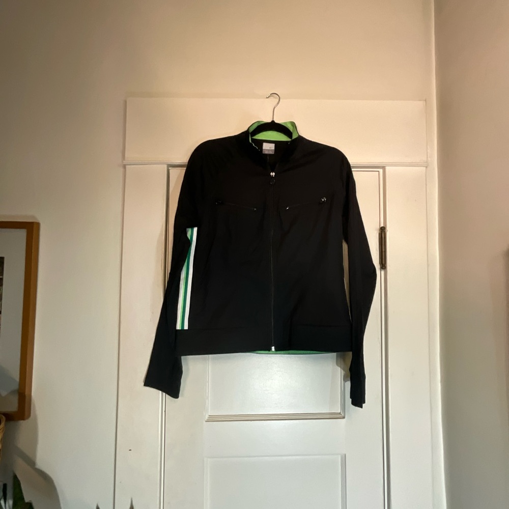 Nike Y2K Deadstock Vintage 2005 Women’s Striped Athletic Jacket NWT